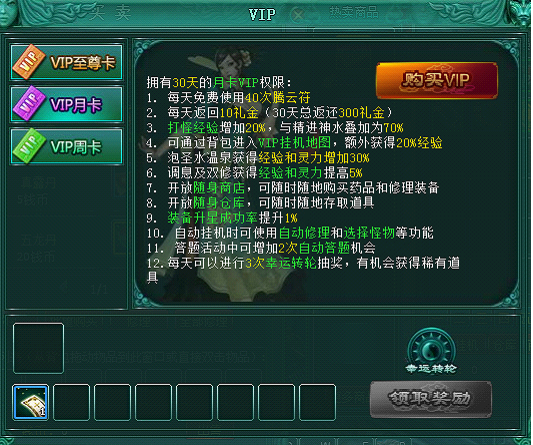 武尊私服VIP月卡